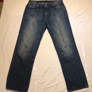 Lucky jeans mens 36x34. Straight leg medium blue.Excellent condition.